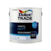 Dulux Trade Vinyl Matt Light Base 2.5lt 99.9% Voc