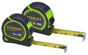 Stanley Hi-Viz Tylon 5m/Ex19mm Tape Bulk Hi - Viz 5m Tape