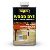 Rustins Wood Dye 250ml Dark Teak