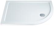 Offset Quadrant Shower Tray 1000 x 900mm Right Trays, Wastes, Grill image