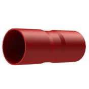 ESB Red Ducting Joiner 125mm