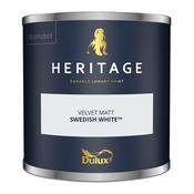 Dulux Heritage Tester Swedish White 125ml