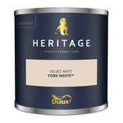 Dulux Heritage Tester York White 125ml