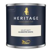 Dulux Heritage Tester Alabaster White 125ml