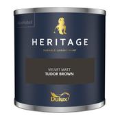 Dulux Heritage Tester Tudor Brown 125ml