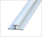 Flair Widepanel H Joiner 10mm Silver Trim