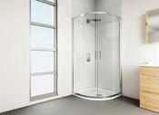 Verve Quadrant Shower Door - Silver - 800mm  image