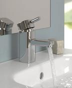 Quartz Mono Basin Mixer Chrome Plated image
