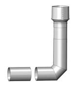 Clay Adaptor 125mm x 90deg Kit