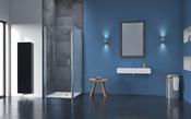 Flair Frameless Side Panel 90 Silver Frameless New