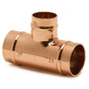 Solder Ring Reducer Tee 3/4 x 3/4 x 1/2"