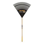 True Temper Poly Fan Leaf Rake 60cm 26 Tooth