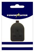 Powermaster Ext Socket 1 Gang Rubberised