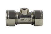 1/2" Chrome Plated Lever Action Hose Union Bibcock