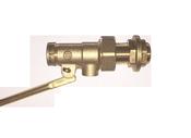 3/4" Bss Hp Ballvalve Brass Piston 101b
