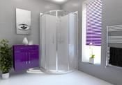 Neptune Leak Free Shower Enclosure Quadrant - White - 900mm