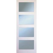 Indoors Kirkland Shaker 4 Panel Clear Glazed Door - 78 Inch x 30 Inch (1981mm x 762mm)