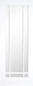 Java Bora White Door 6'6" x 2'6" 9 Lite Clear Glass image