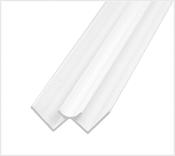 Flair White PVC Internal Corner Trim for Bathroom Wall Panels – 6mm
