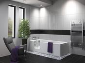 Abalone Walk In Bath 1500 1500 x 700 x 550mm Standard