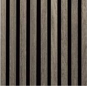 Fibrotech Basic Acoustic Panel Grey Oak 2.44m x 605 x 22mm