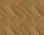 110 x 14mm Barista Herringbone Oak Arabica 0.5m2 110 x 14 x 660mm Optilock, Stained, Br &amp; Lacquered
