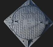 Tiger Cover &amp; Frame 550dia B125 60mm Height 550 Diameter Clear Ope