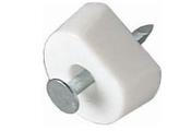 C &amp; C Shelf Studs White (Pack 25)