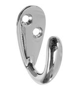 C &amp; C Single Hook Chrome (Pair)