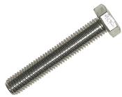 Hex Bolt Z/P M6 x 25mm Fully Threaded