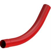 ESB Red Ducting Bend 125mm x 45deg