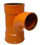 Sewer 160 x 110mm x 90deg Branch Triple Socket