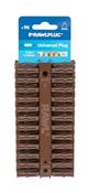 Uno 7 x 30mm Brown Plugs (Card 96)