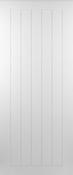 Seadec Nevada Sheeted White Primed Door 6'6" x 2'4