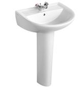 Sandringham 21 Basin 55 x 46 White 1th Of Nch