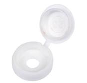 C &amp; C White Double Caps (Pack 25)