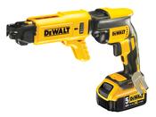 Dewalt Collated Drywall 18v Screwdriver Gun with 2 x 5ah Batteries -DCf620p2k