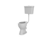 Mandarin WC Pan High Level White