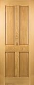 Seadec Kingscourt Oak Door 6'6" x 2'4 4 Panel