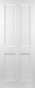 Seadec Kingscourt White Prime 4p Door - 1.98m x 610mm (78X24 Inch Approx)