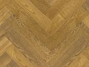 Herringbone Smoked, Brushed &amp; UV Matt Lacquered Morrison Oak Engineered Flooring - 90mm x 18mm x 450mm - Pack covers 0.405m2 