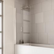 Verve Curved Bath Screen - 6mm x 800mm(W) x 1400mm(H)