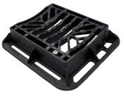 Puma V C250 Dished Gully Grating &amp; Frame Locked 544 x 470mm O/A