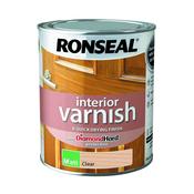 Ron Int Varnish Mat Clear 750ml