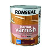 Ron Int Varnish Sat Teak 750ml