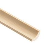 16mm x 16mm Primed White Scotia
