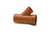 Sewer 225 x 110mm x 45deg Y Branch Double Socket