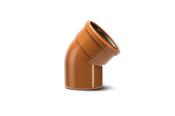 Sewer 160mm x 30deg Short Radius Bend Single Socket