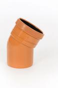 Sewer 160mm x 45deg Short Radius Bend Single Socket