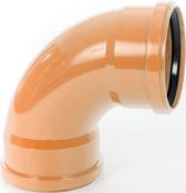 Sewer 110mm x 90deg Short Radius Bend D/Socket image